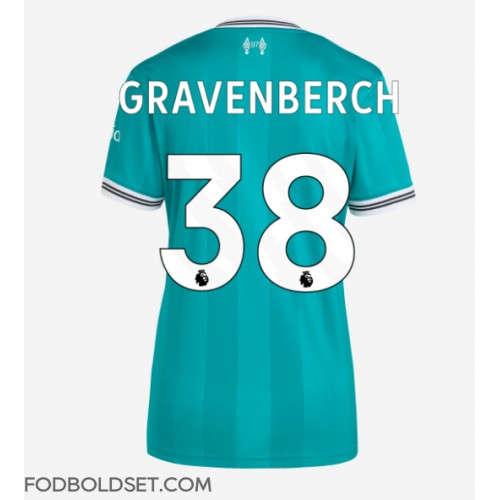 Liverpool Ryan Gravenberch #38 Tredjetrøje Dame 2025-26 Kortærmet